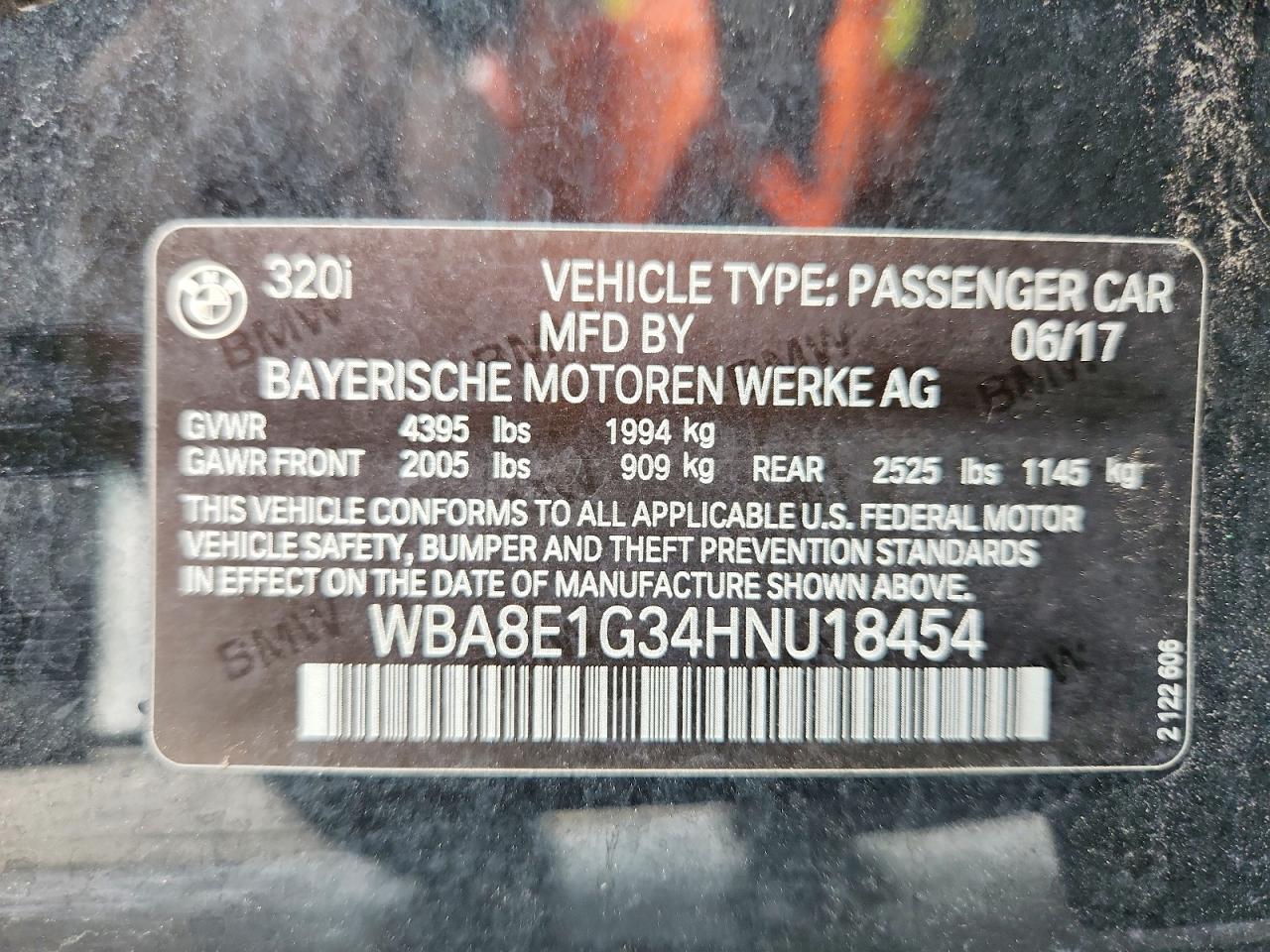2017 BMW 3 SERIES