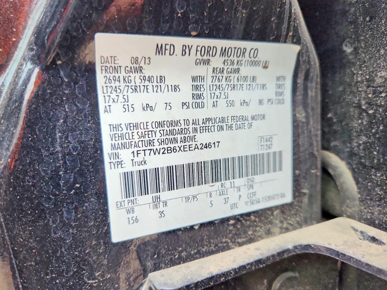 2014 FORD F250