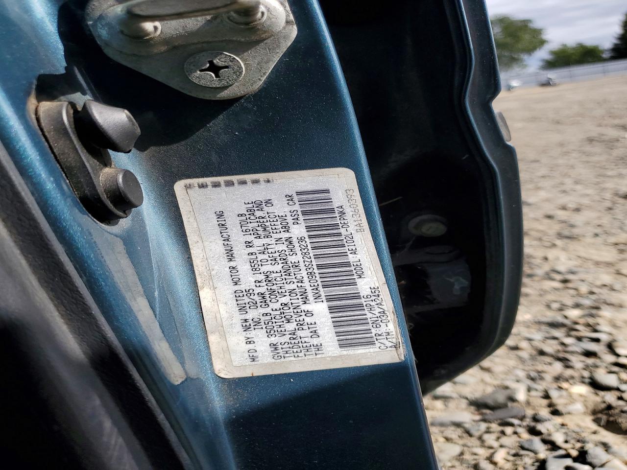 1995 TOYOTA COROLLA