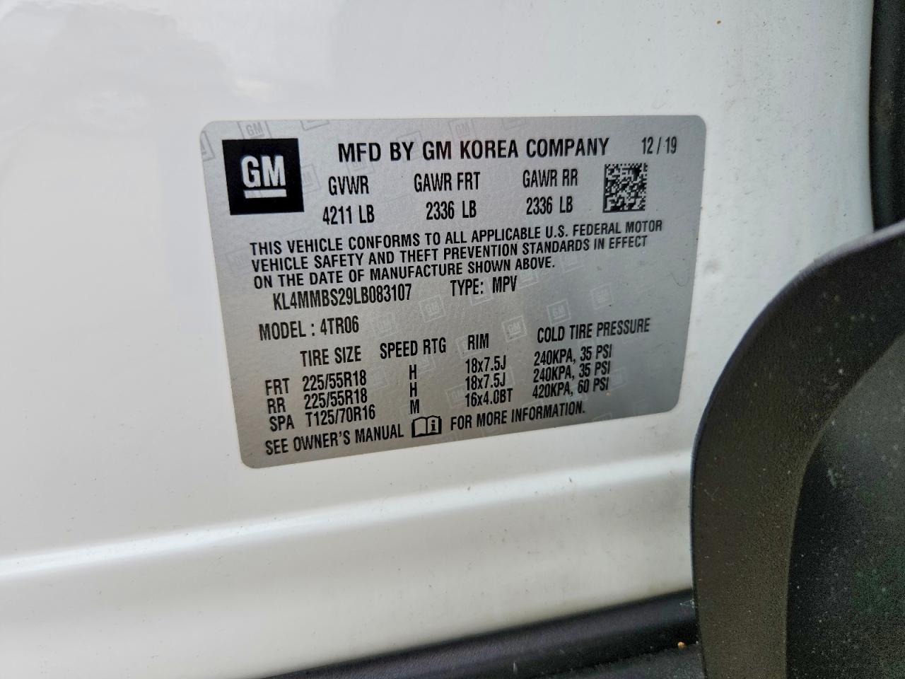 2020 BUICK ENCORE