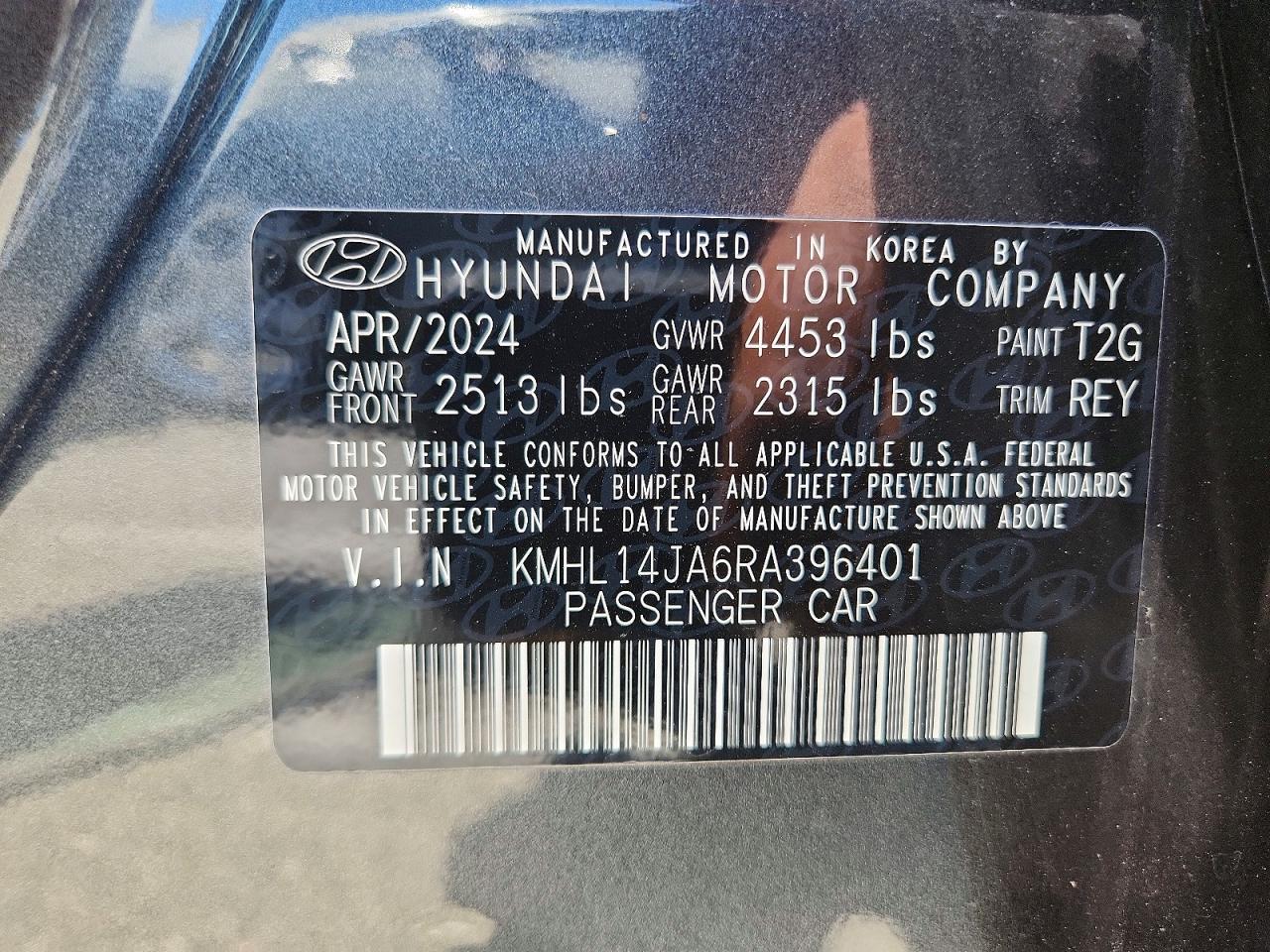 2024 HYUNDAI SONATA