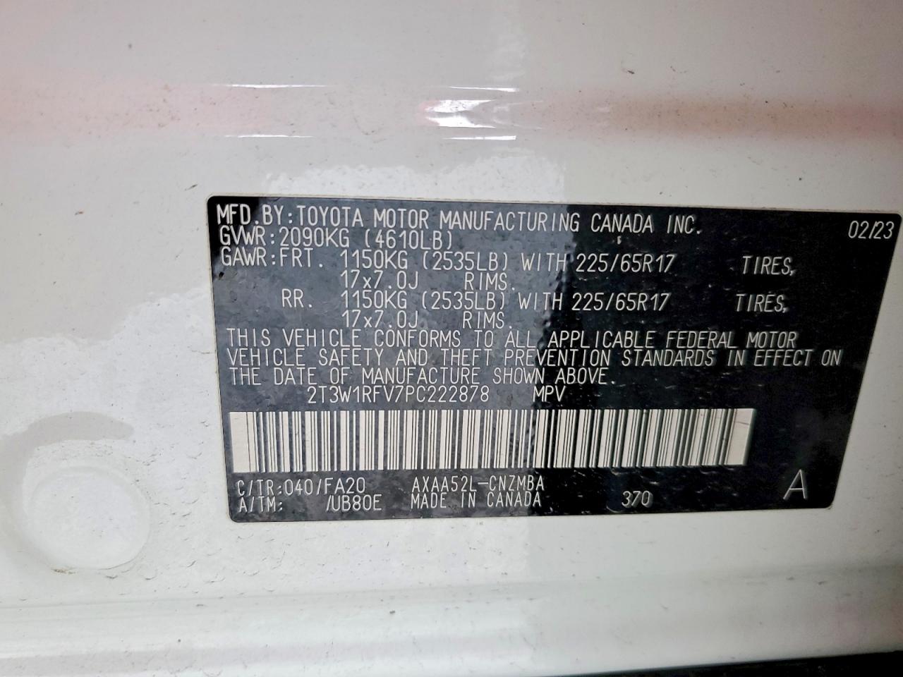 2023 TOYOTA RAV4