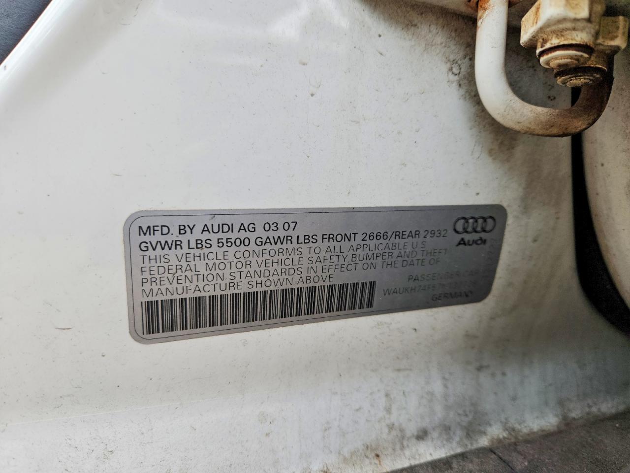 2007 AUDI A6