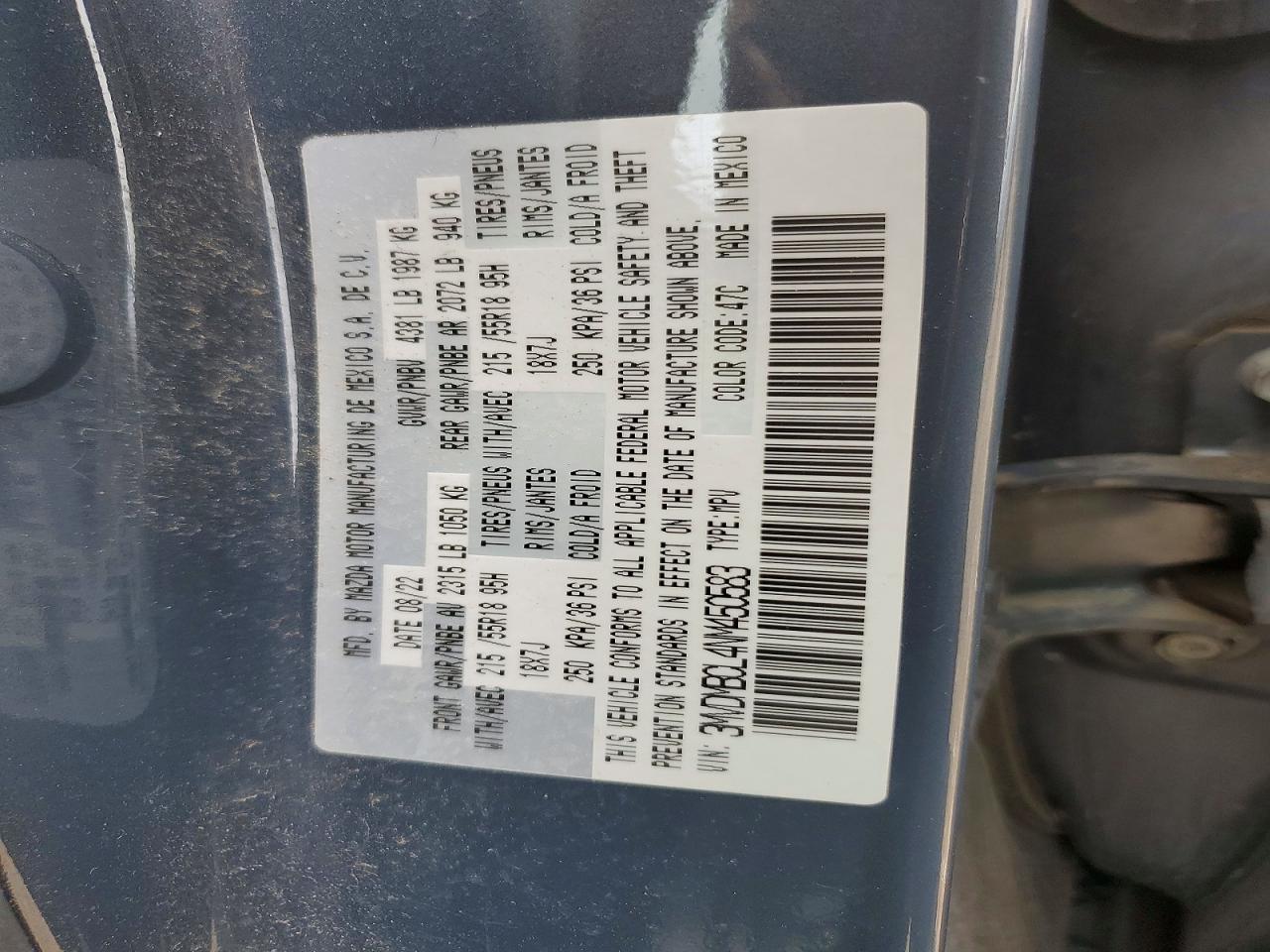 2022 MAZDA CX30