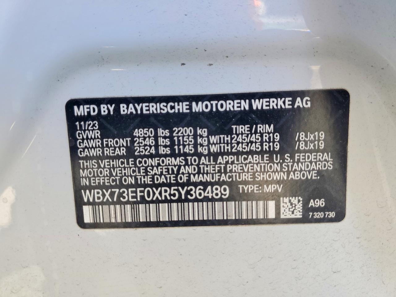 2024 BMW X1