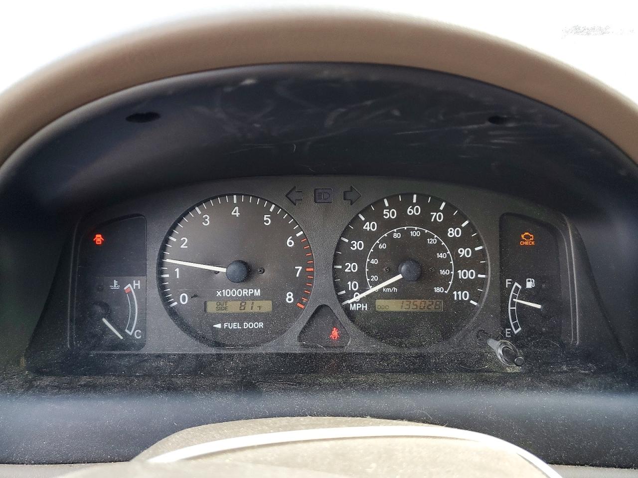 2001 TOYOTA COROLLA