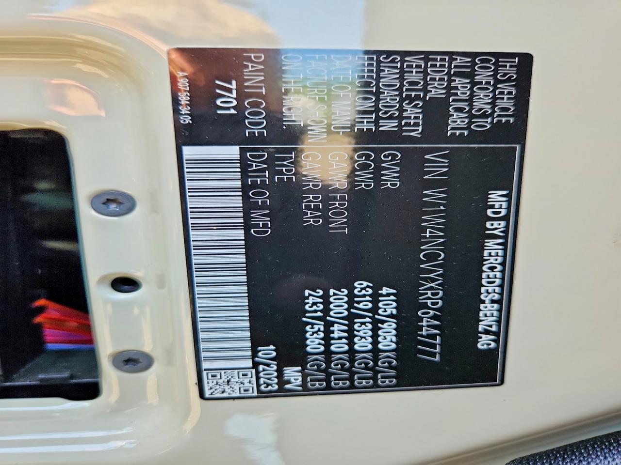 2024 MERCEDES BENZ SPRINTER 2