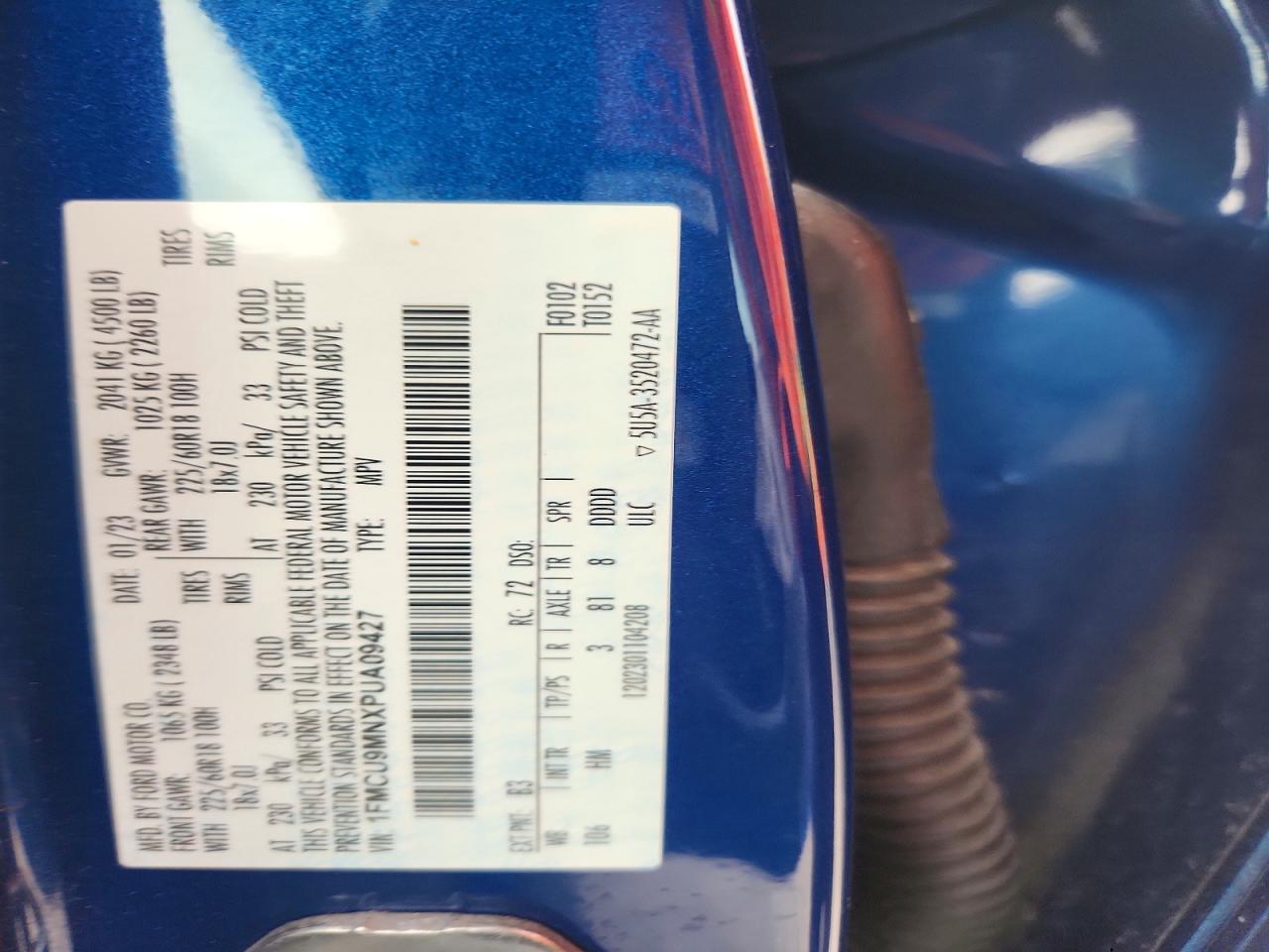 2023 FORD ESCAPE