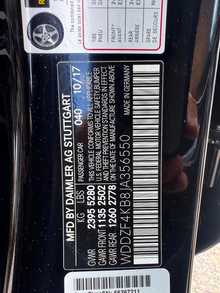 2018 MERCEDES-BENZ E-CLASS