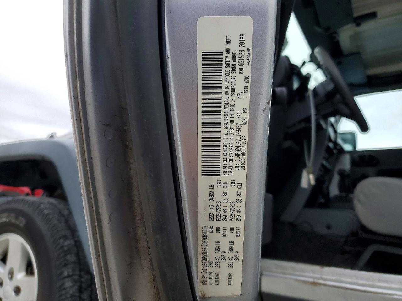 2007 JEEP WRANGLER