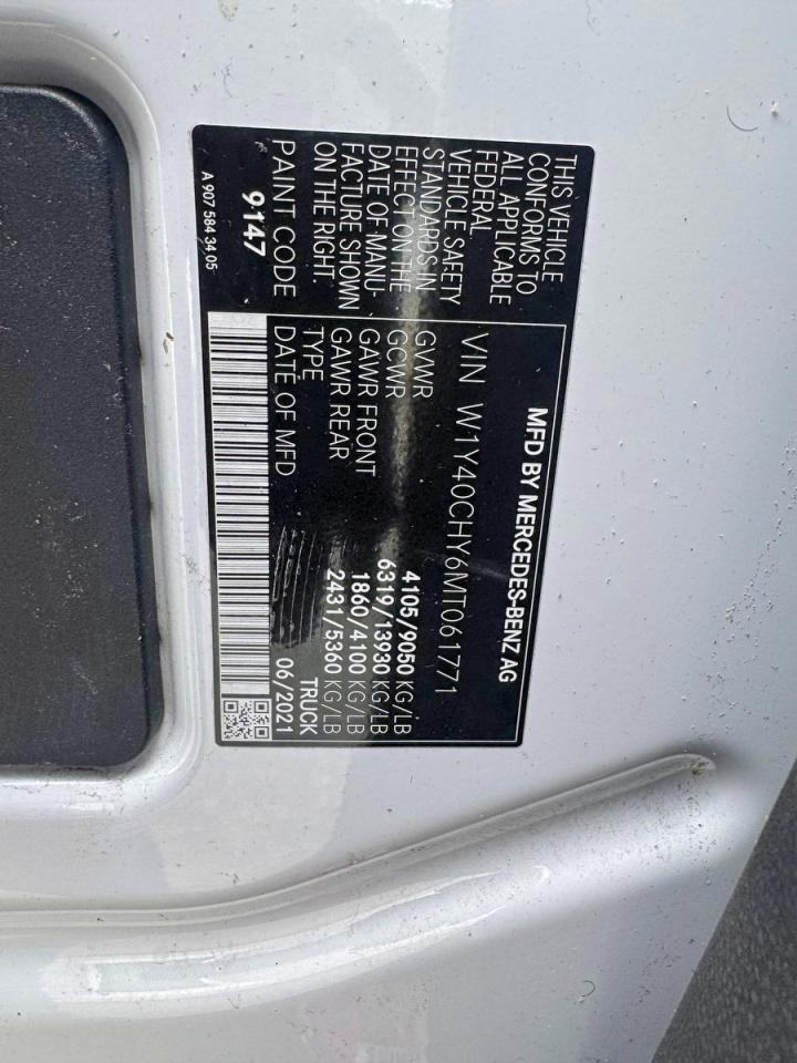 2021 MERCEDES-BENZ SPRINTER