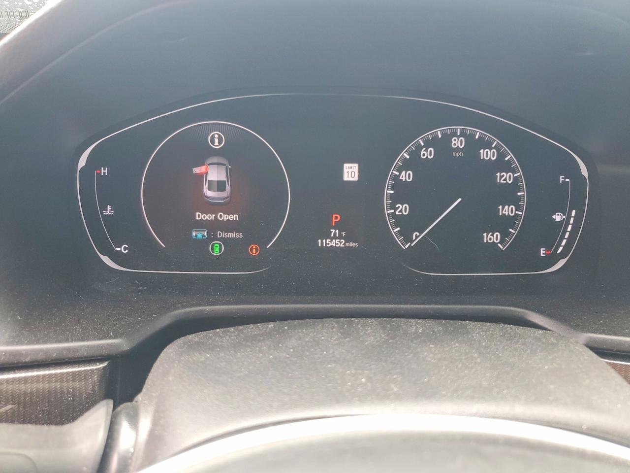 2019 HONDA ACCORD