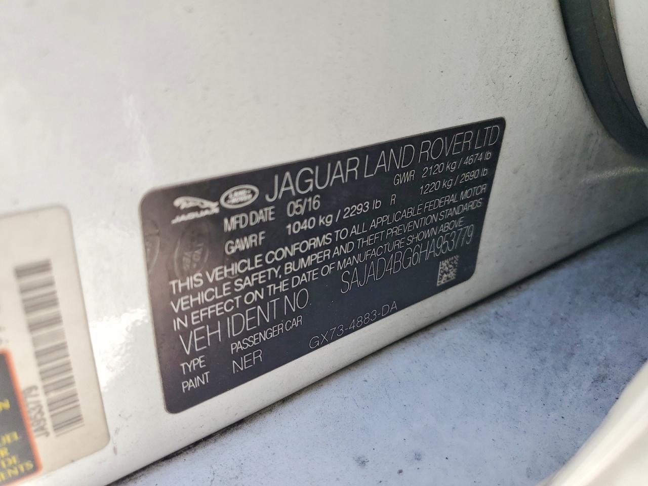 2017 JAGUAR XE