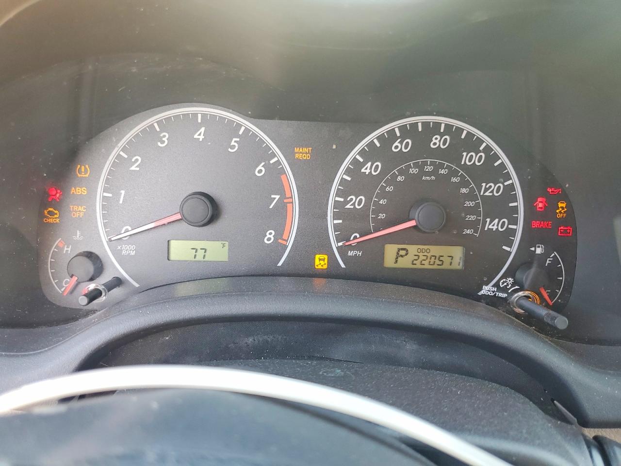 2011 TOYOTA COROLLA