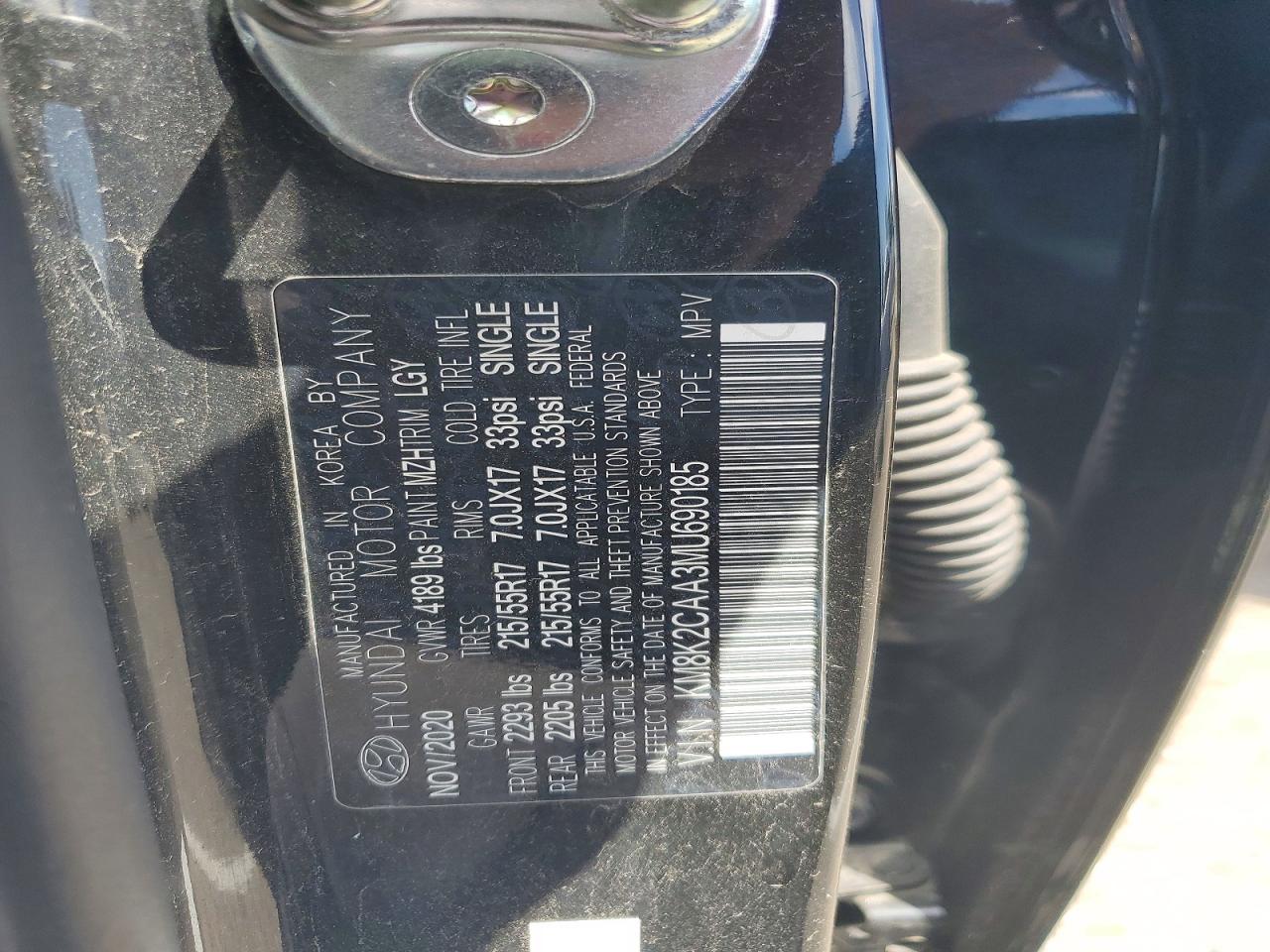 2021 HYUNDAI KONA