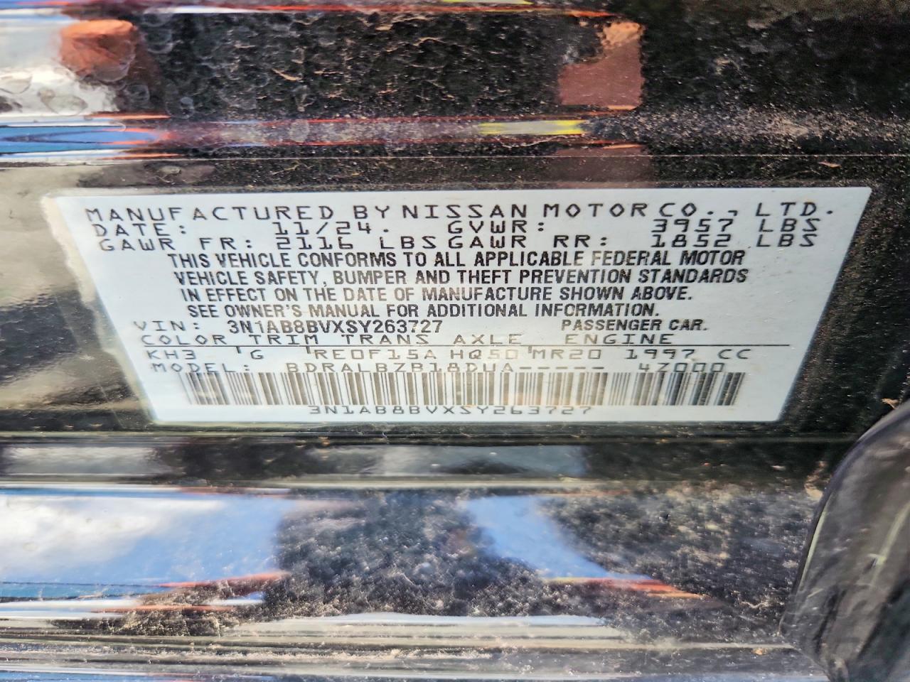 2025 NISSAN SENTRA