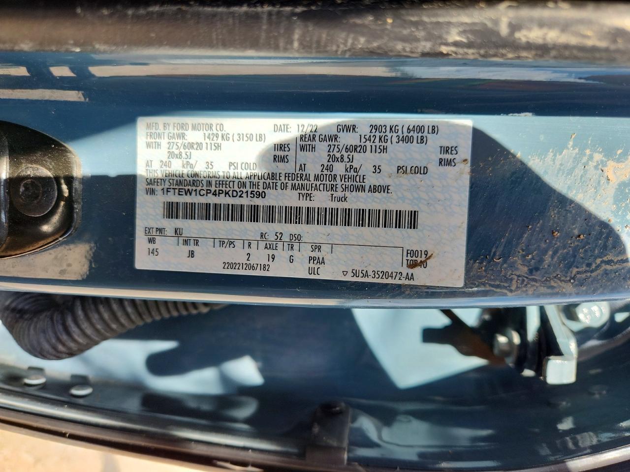 2023 FORD F-150