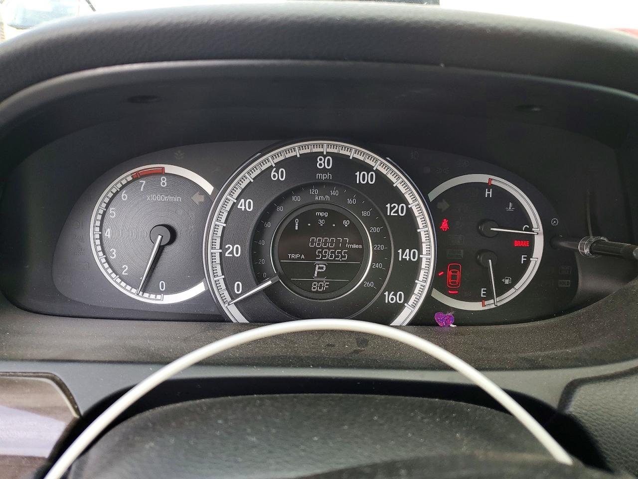 2016 HONDA ACCORD