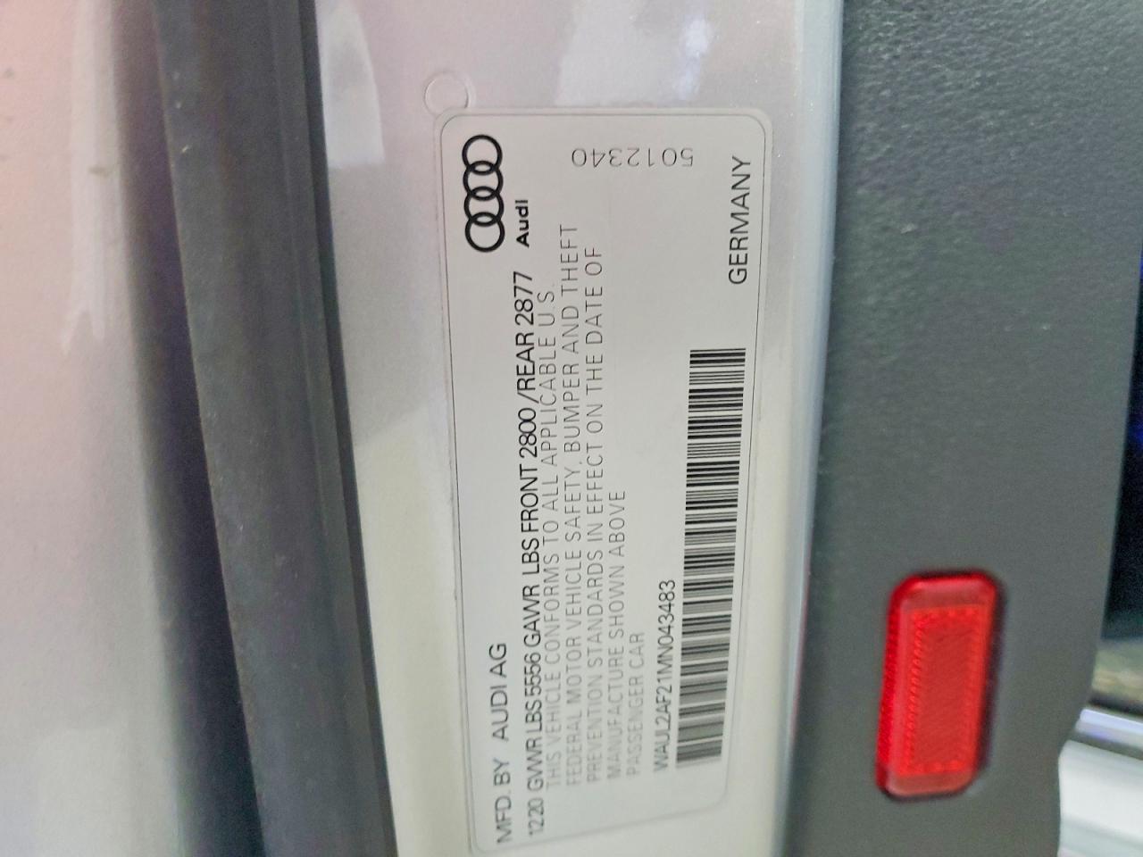 2021 AUDI A6