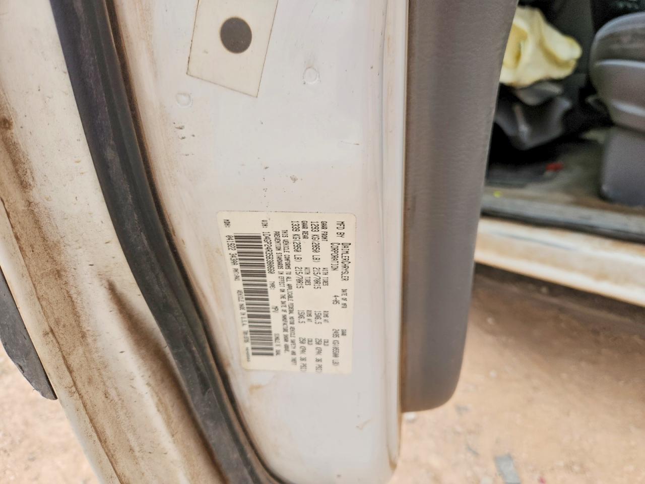 2005 DODGE CARAVAN
