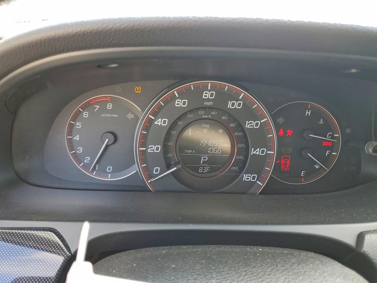 2014 HONDA ACCORD