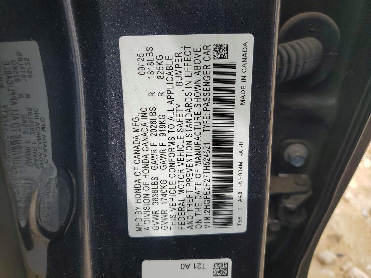 2026 HONDA CIVIC