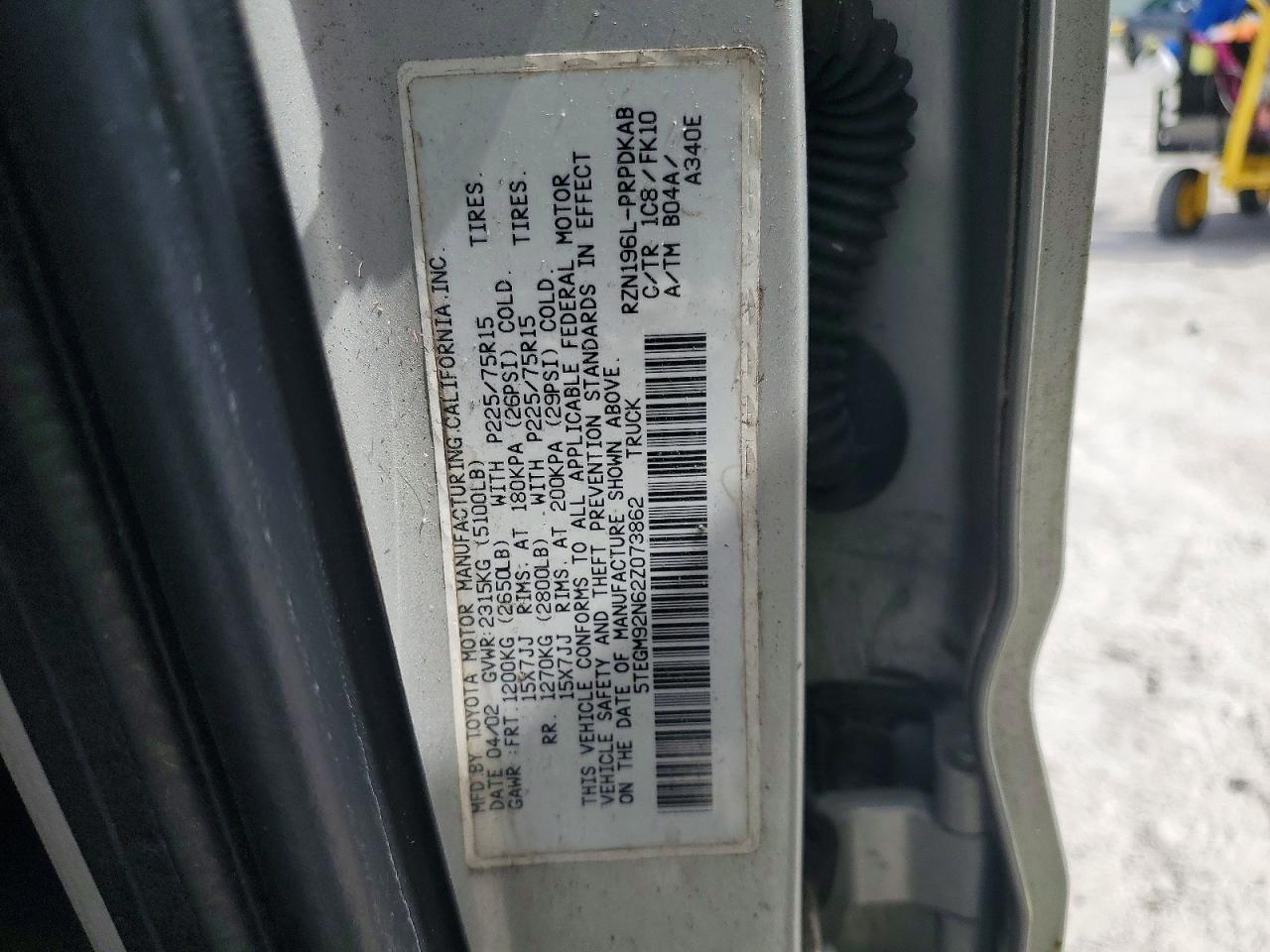 2002 TOYOTA TACOMA