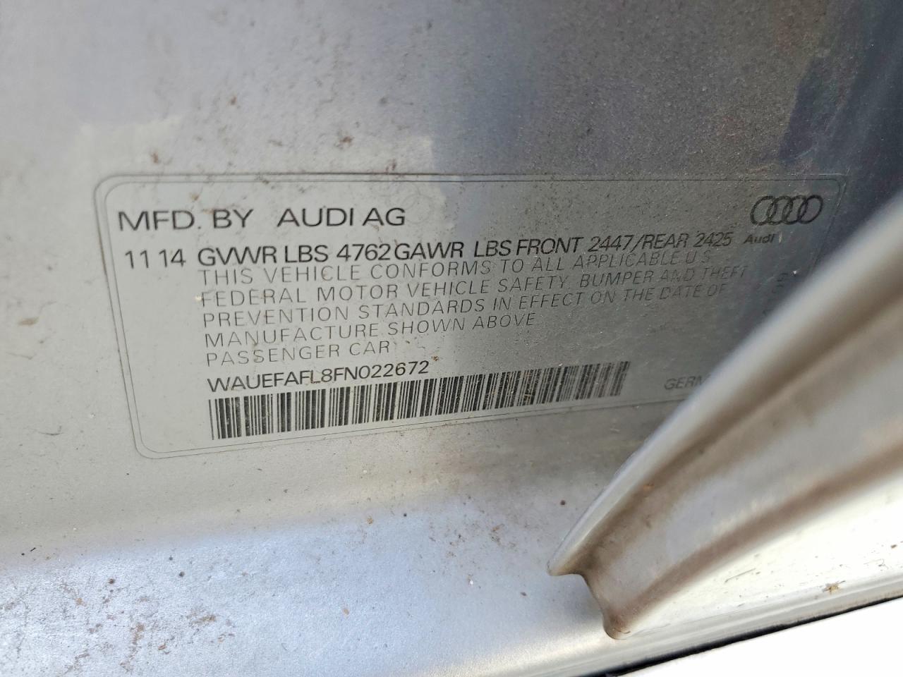 2015 AUDI A4