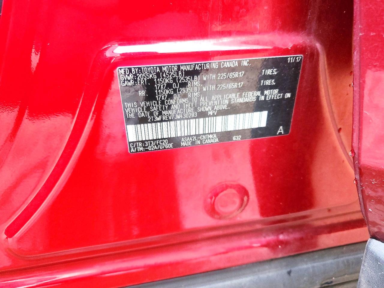 2018 TOYOTA RAV4