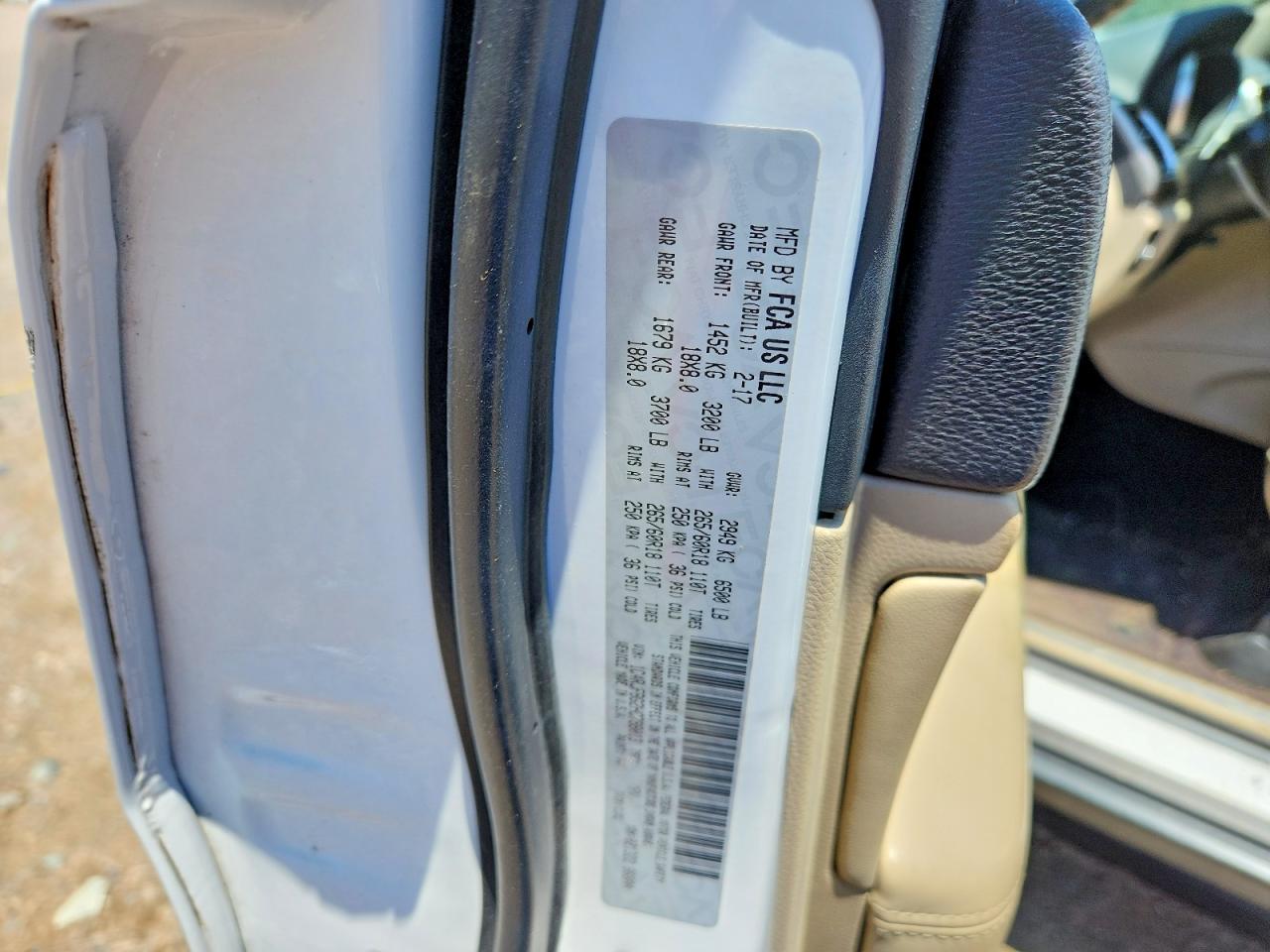2017 JEEP GRAND CHER
