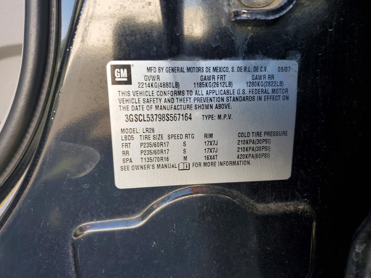 2008 SATURN VUE