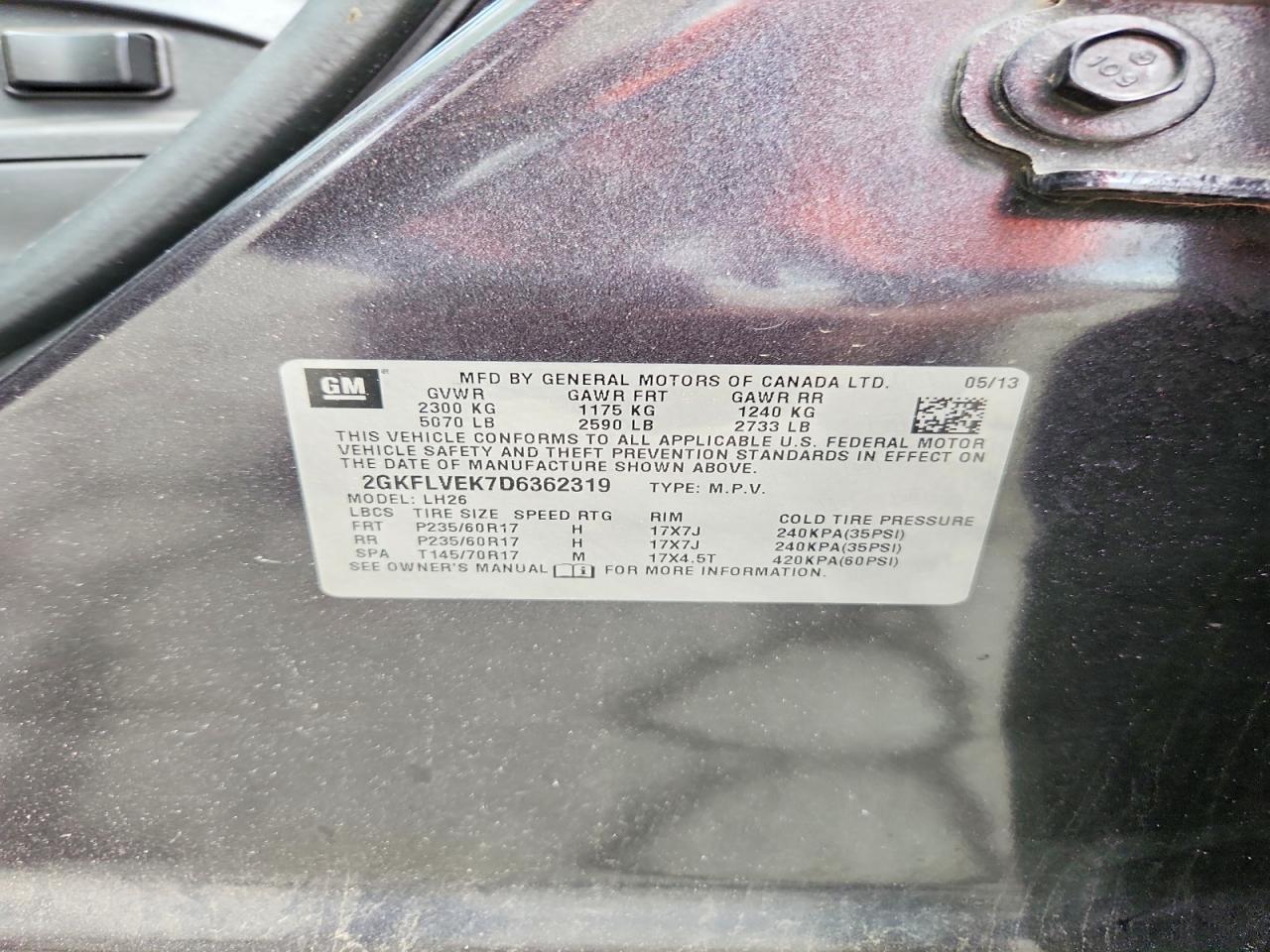 2013 GMC TERRAIN