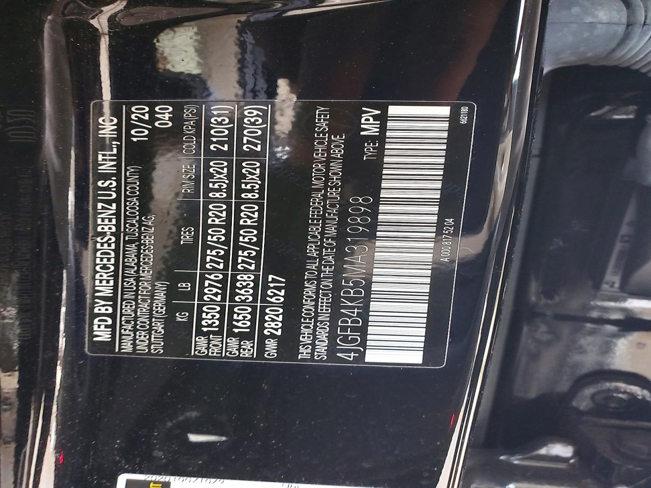 2021 MERCEDES-BENZ GLE-CLASS