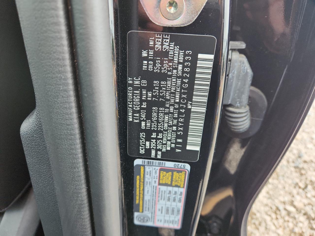 2026 KIA SORENTO