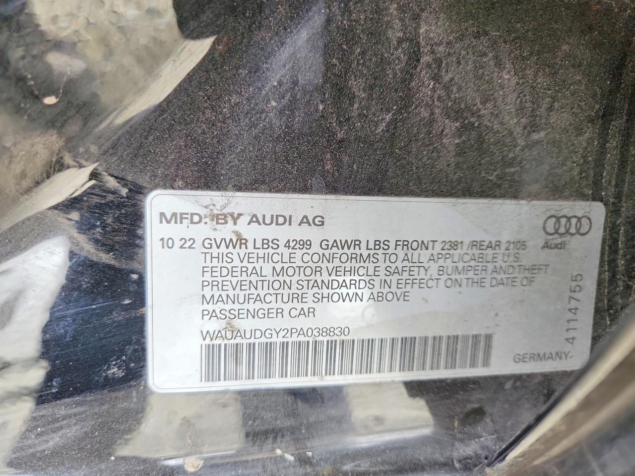 2023 AUDI A3