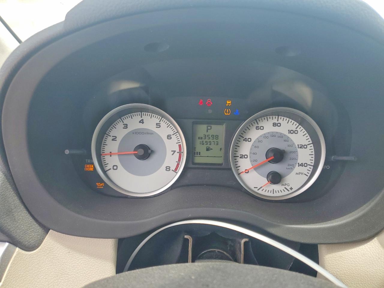 2012 SUBARU IMPREZA