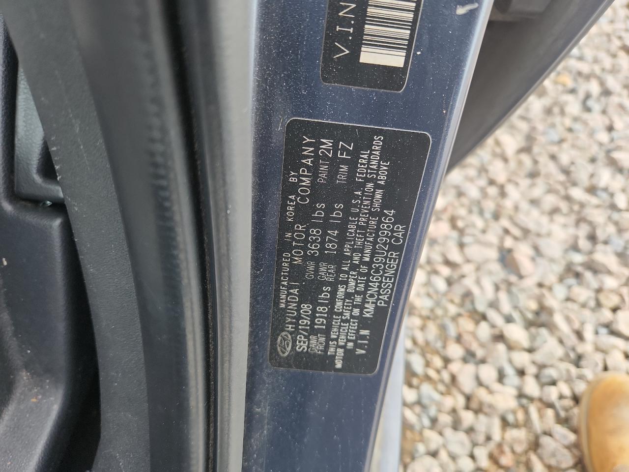 2009 HYUNDAI ACCENT