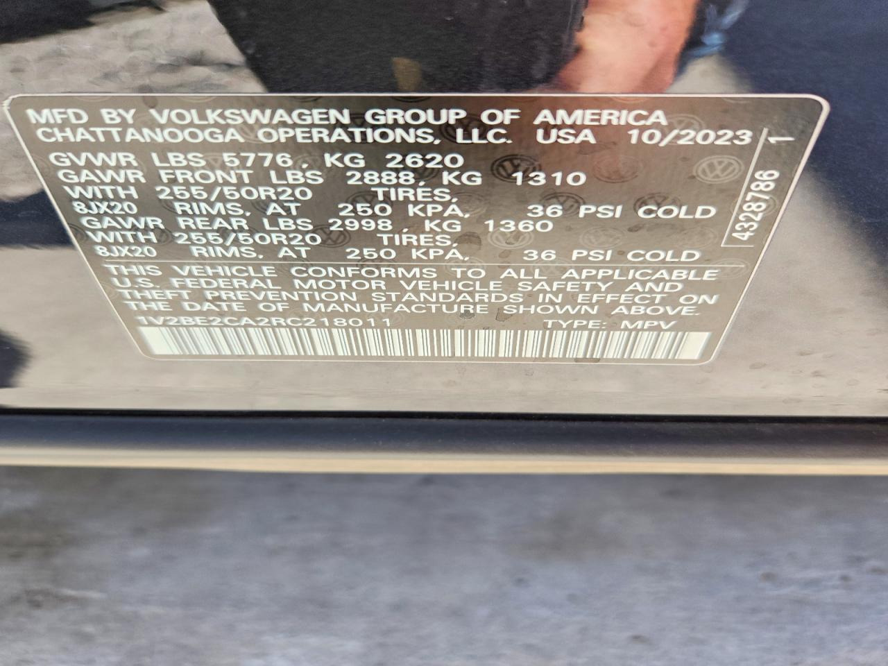 2024 VOLKSWAGEN ATLAS
