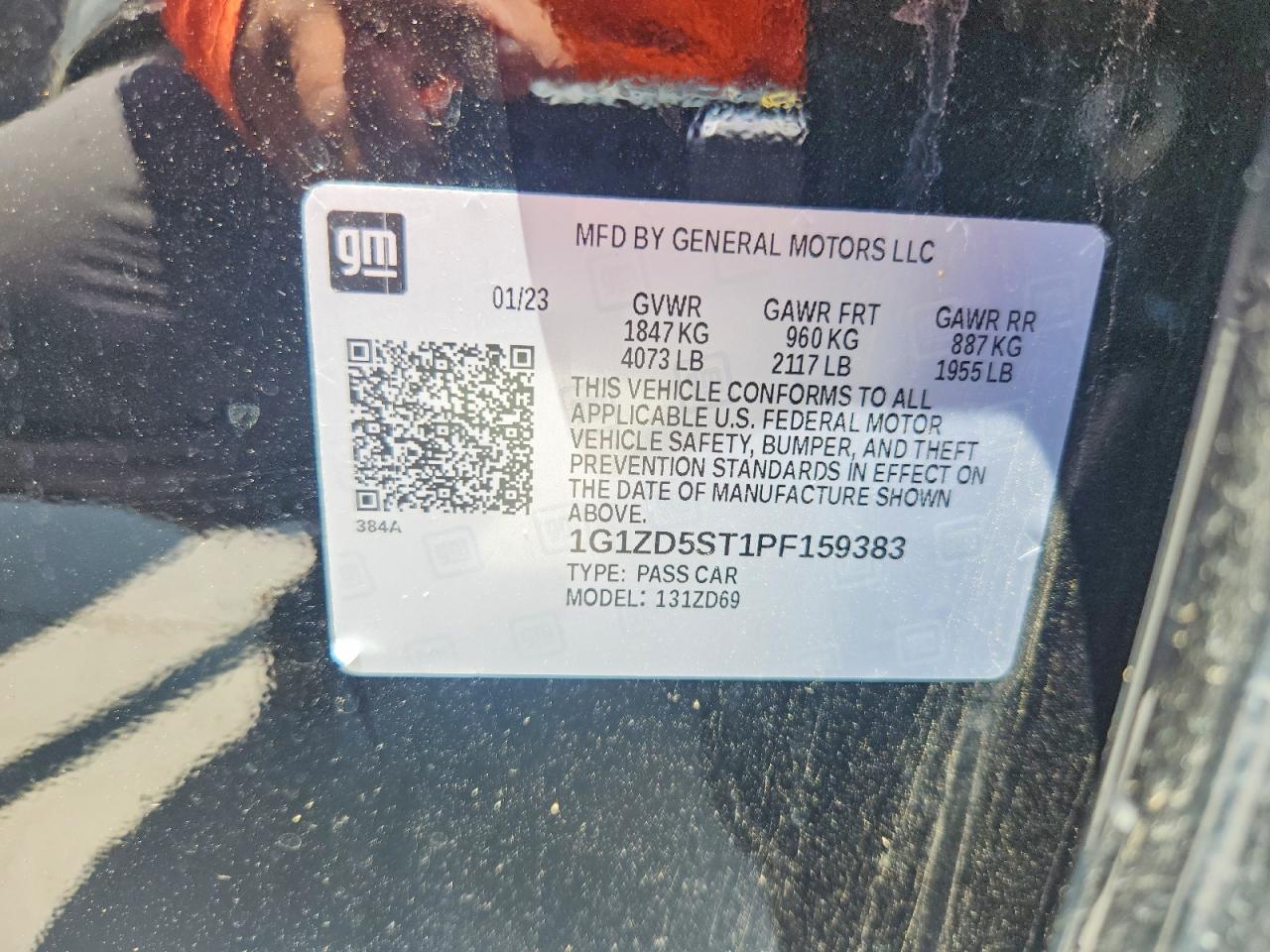 2023 CHEVROLET MALIBU