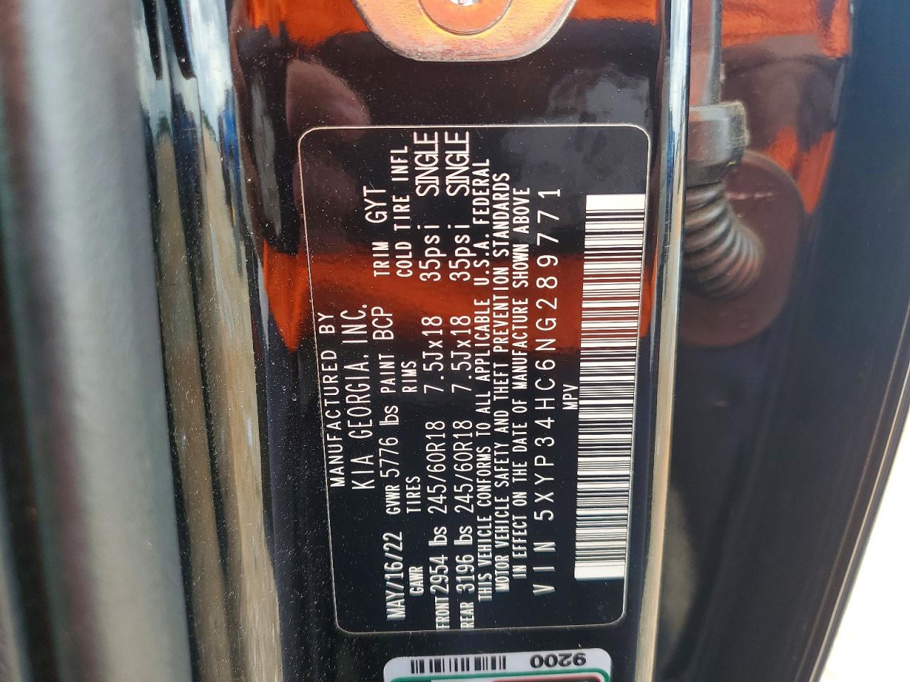 2022 KIA TELLURIDE