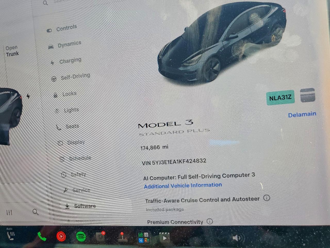 2019 TESLA MODEL 3