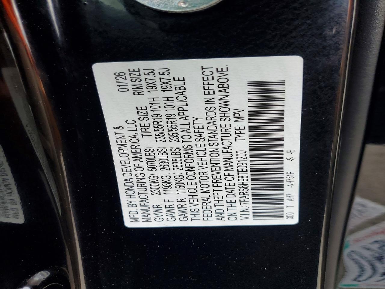 2026 HONDA CRV
