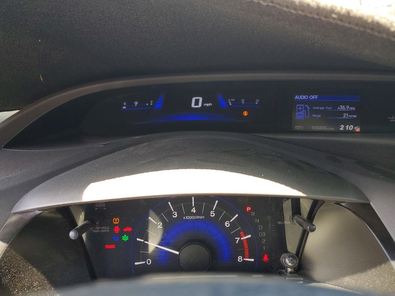 2012 HONDA CIVIC