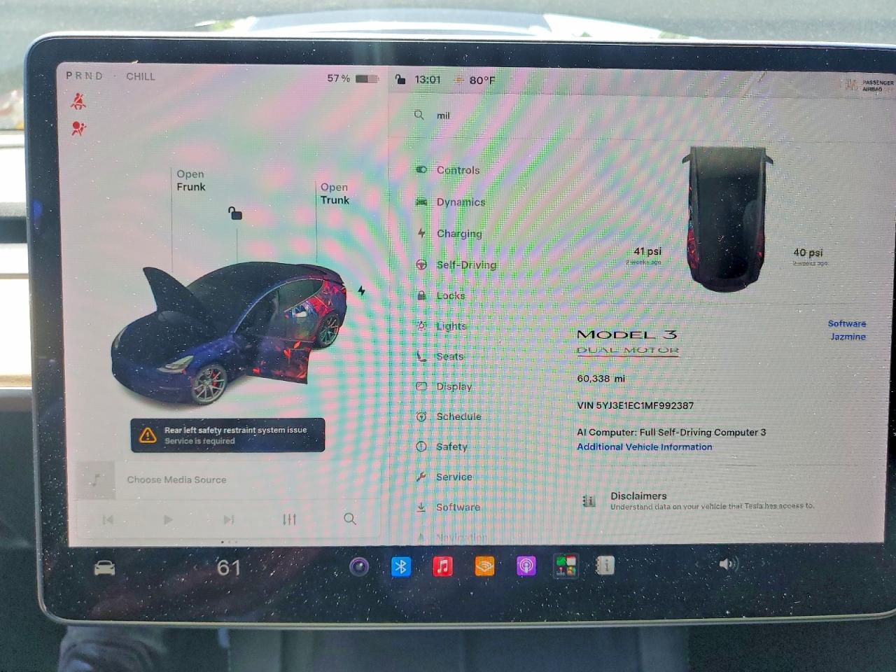 2021 TESLA MODEL 3