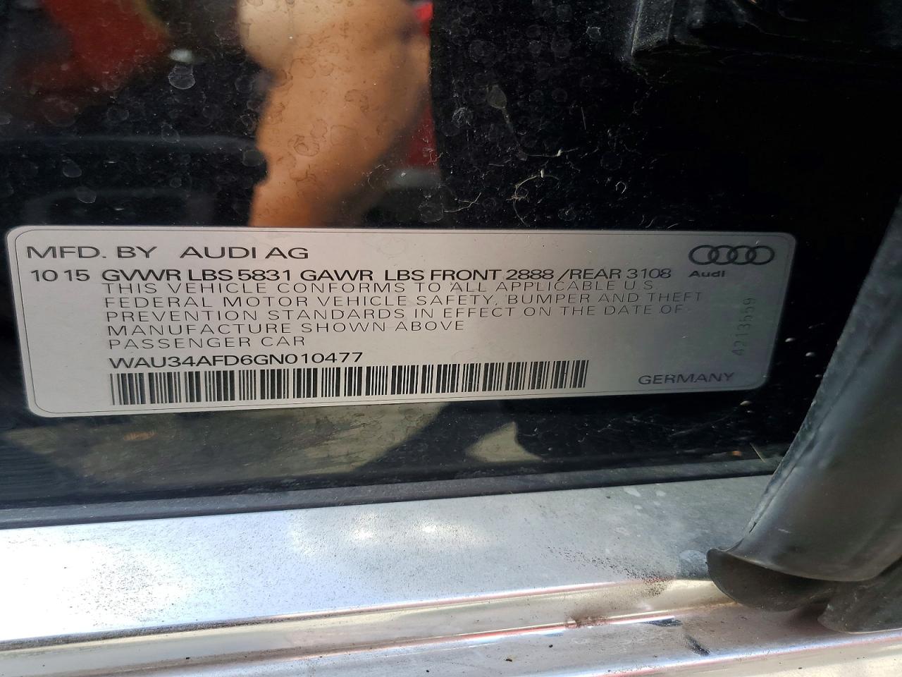 2016 AUDI A8