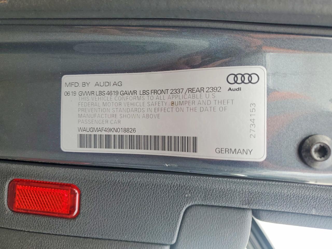 2019 AUDI A4