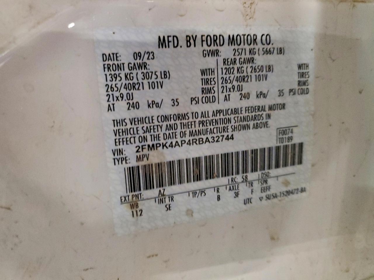 2024 FORD EDGE