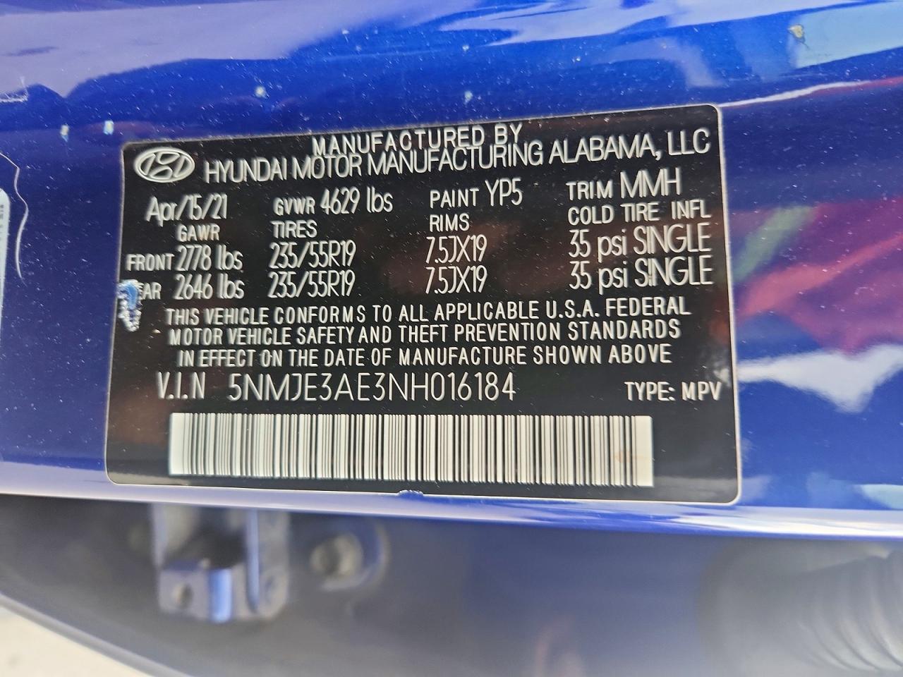 2022 HYUNDAI TUCSON