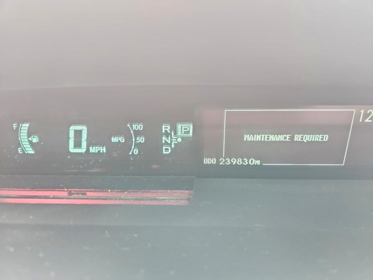 2012 TOYOTA PRIUS