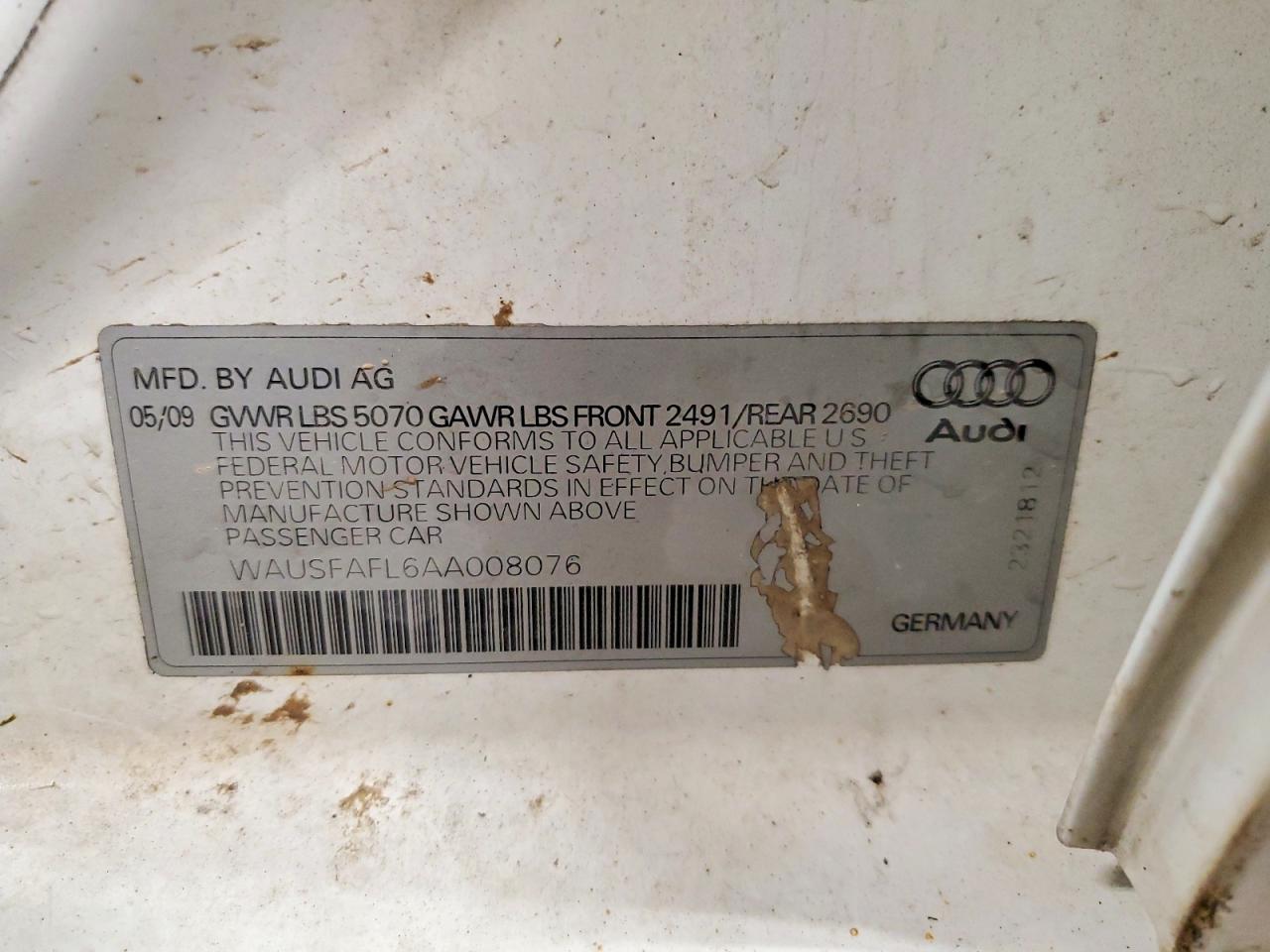 2010 AUDI A4